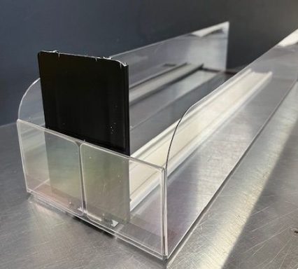 Pushertråg 145x495 mm